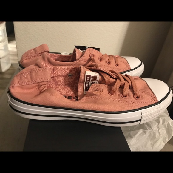 converse shoreline rust pink